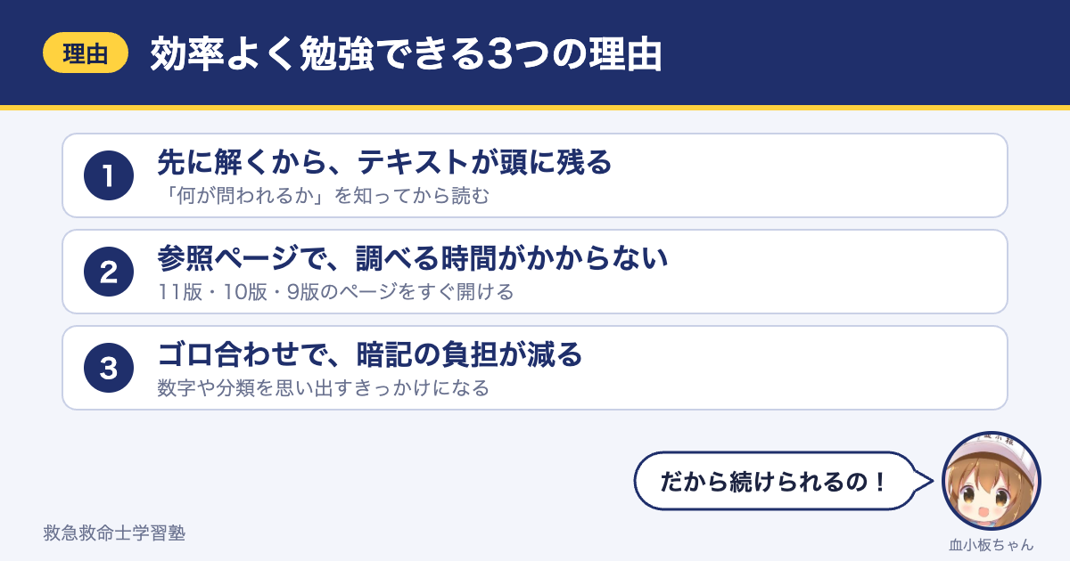 問題集830で効率よく勉強できる3つの理由